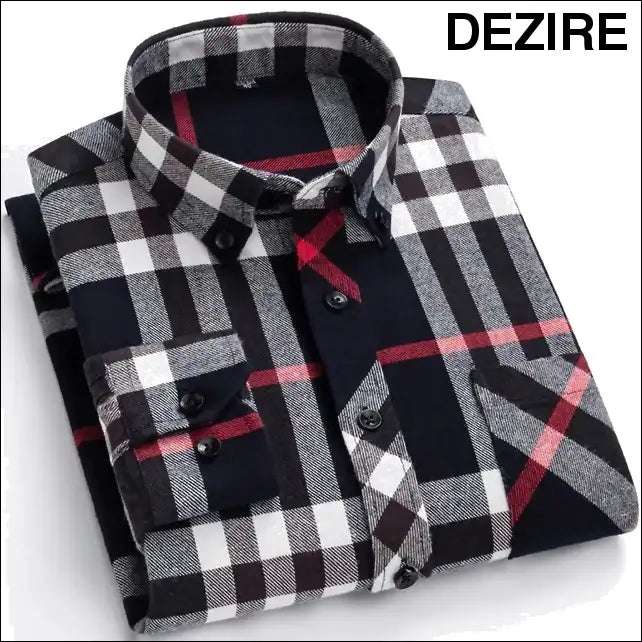 Black, Treat, Dezire (Pack Of 3) Checked Cotton Shirt