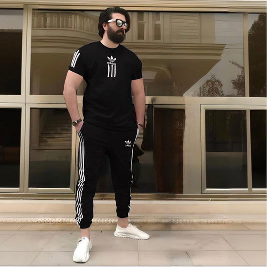 Adi Premium Quality Cotton T-shirt and Lower Combo